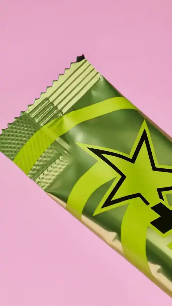 Colour-led product campaign artwork