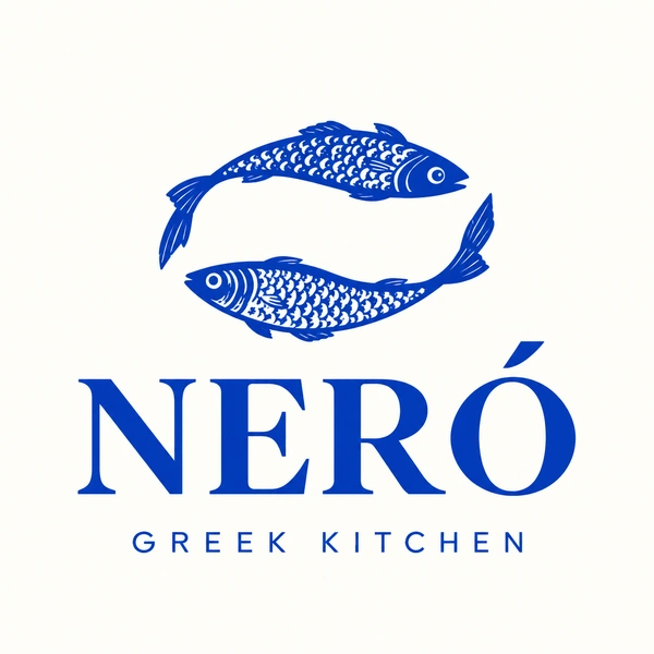 The matching Neró brand identity